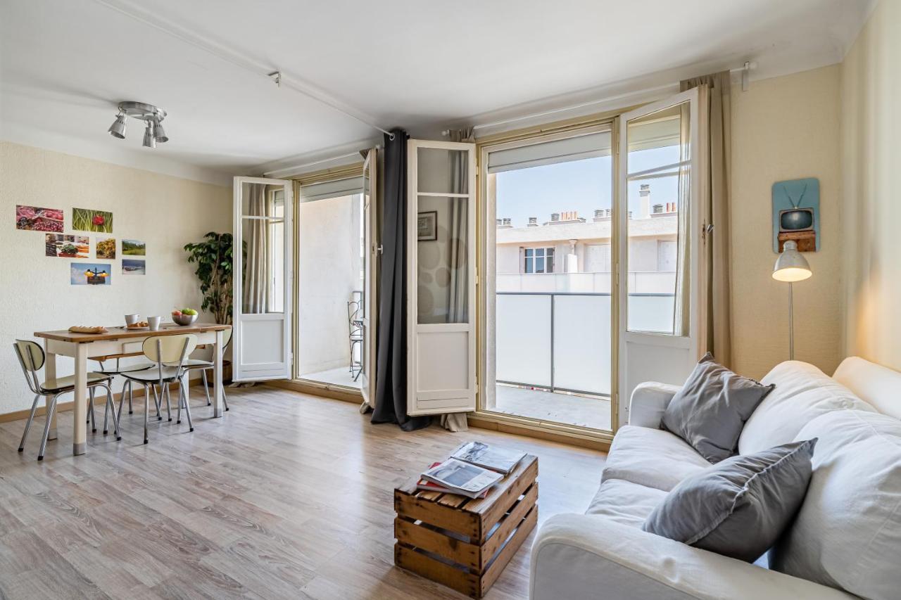 Studio Avec Balcon, Plage A 50M, Proche Vieux Port Marseille Exteriör bild